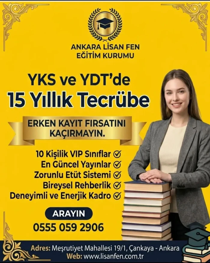 Ankara Lisan Fen Eğitim kurumu 