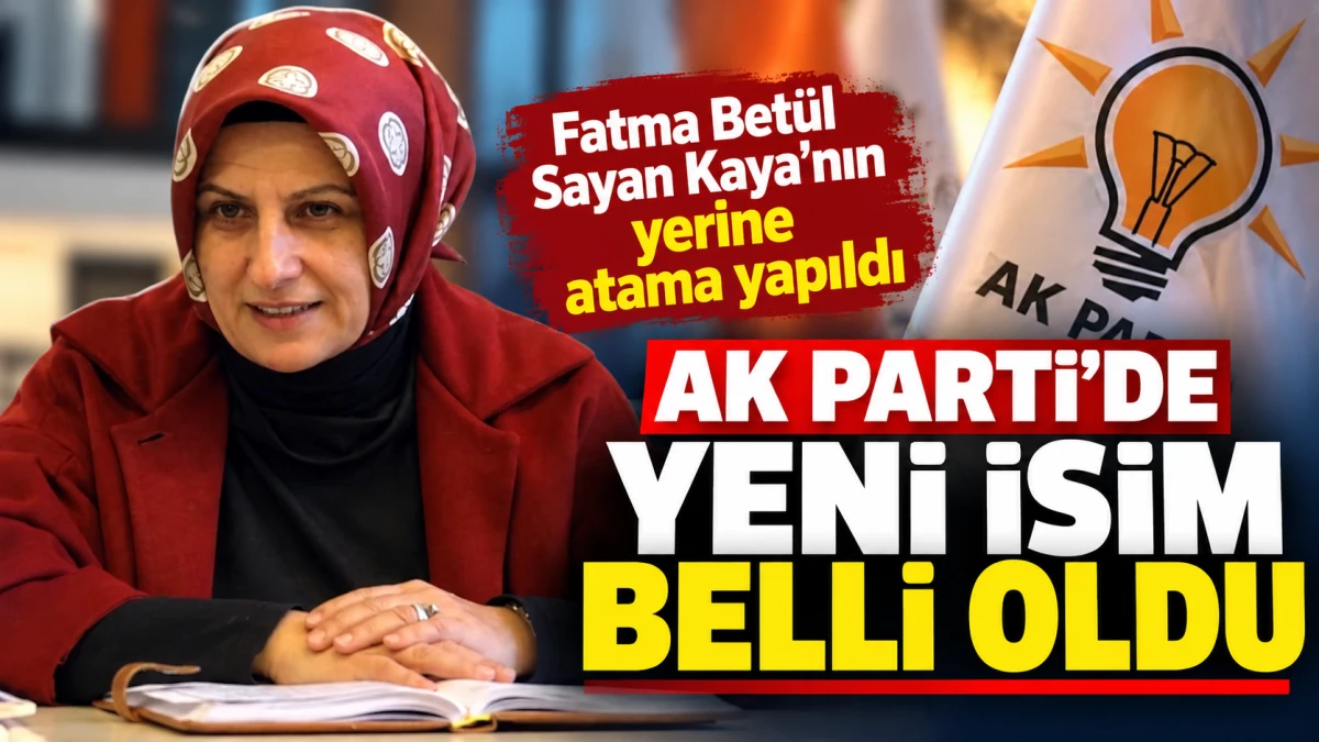 AK Parti&rsquo;de yeni atama: H&uuml;lya Terzioğlu g&ouml;reve getirildi