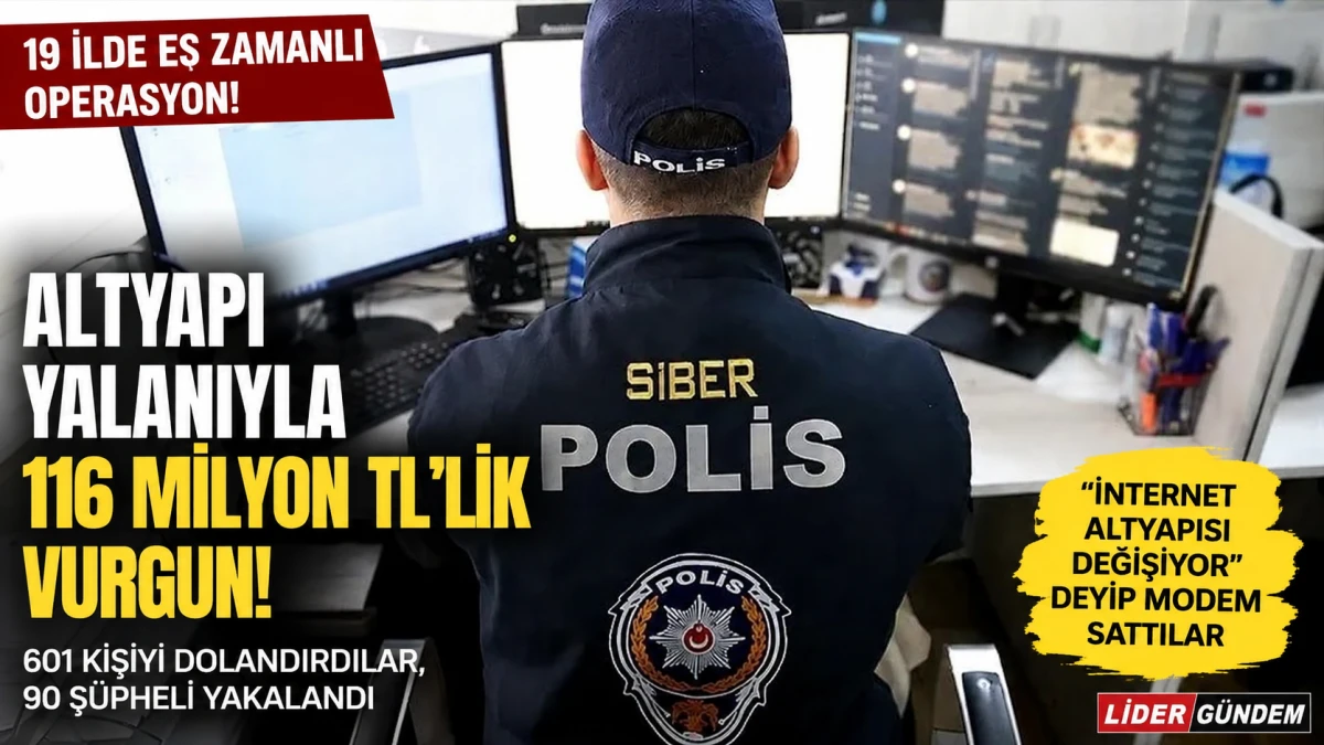 &ldquo;Altyapı Değişecek&rdquo; Tuzağı: 801 Kişiden 116 Milyon Liralık Vurgun İddiası
