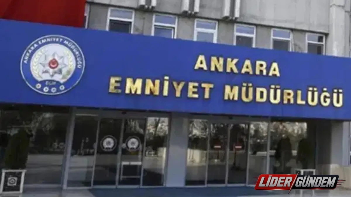 ANKARA'DA DEĞNEK&Ccedil;İLERE ŞAFAK OPERASYONU: 30 Ş&Uuml;PHELİ G&Ouml;ZALTINDA