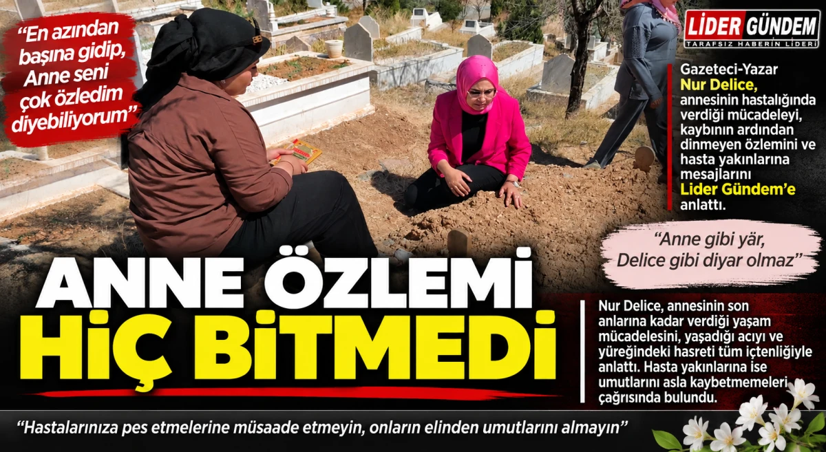 Anne &ouml;zlemi hi&ccedil; bitmedi: Nur Delice annesiyle verdiği m&uuml;cadeleyi anlattı