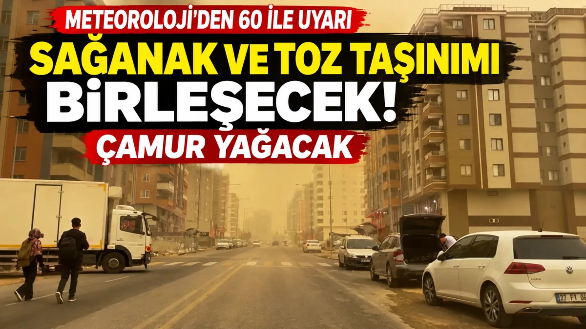 Meteoroloji'den 60'tan Fazla İle Sarı Kodlu Uyarı: Sağanak ve &Ccedil;amur Yağmuru Geliyor