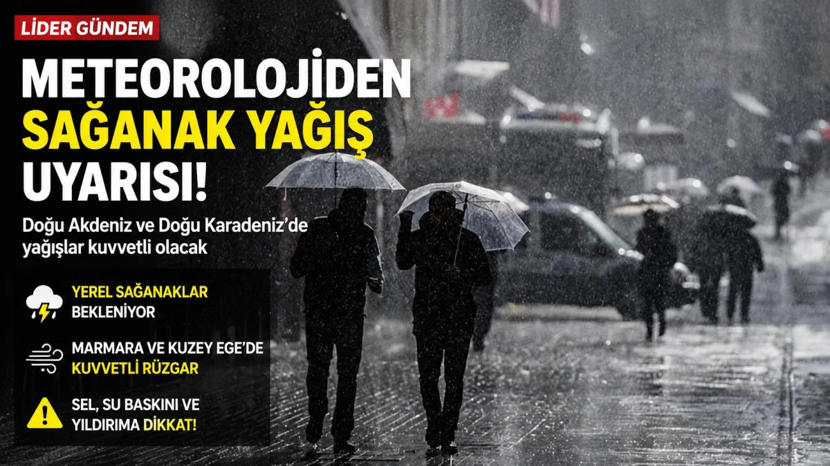 Meteorolojiden yerel sağanak uyarısı: Bazı b&ouml;lgelerde yağış kuvvetlenecek
