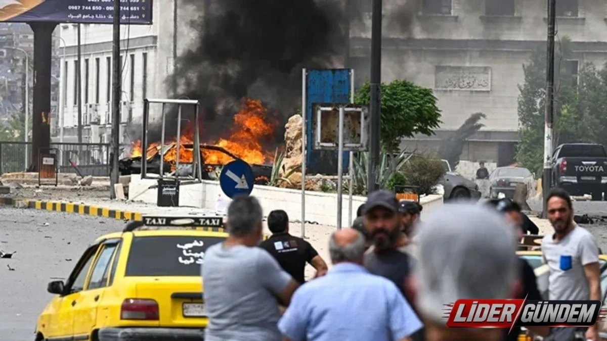 Şam'da Kafede Şiddetli Patlama: &Ccedil;ok Sayıda Yaralı