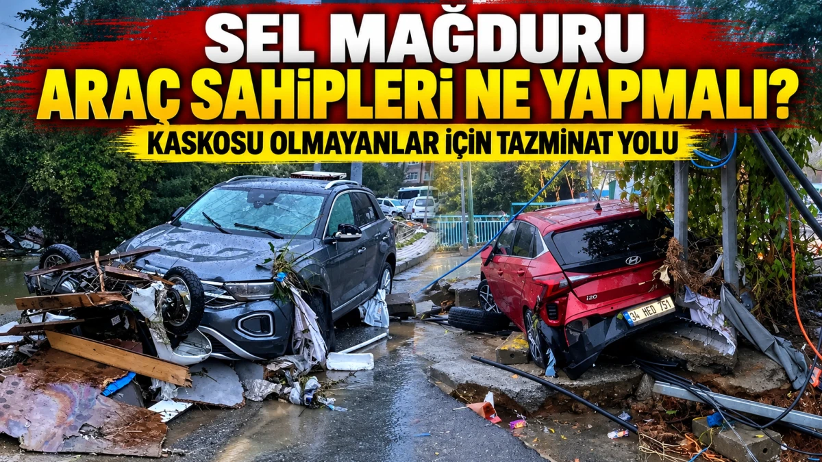 Sel mağduru ara&ccedil; sahipleri ne yapmalı? Kaskosu olmayanlar i&ccedil;in tazminat yolu