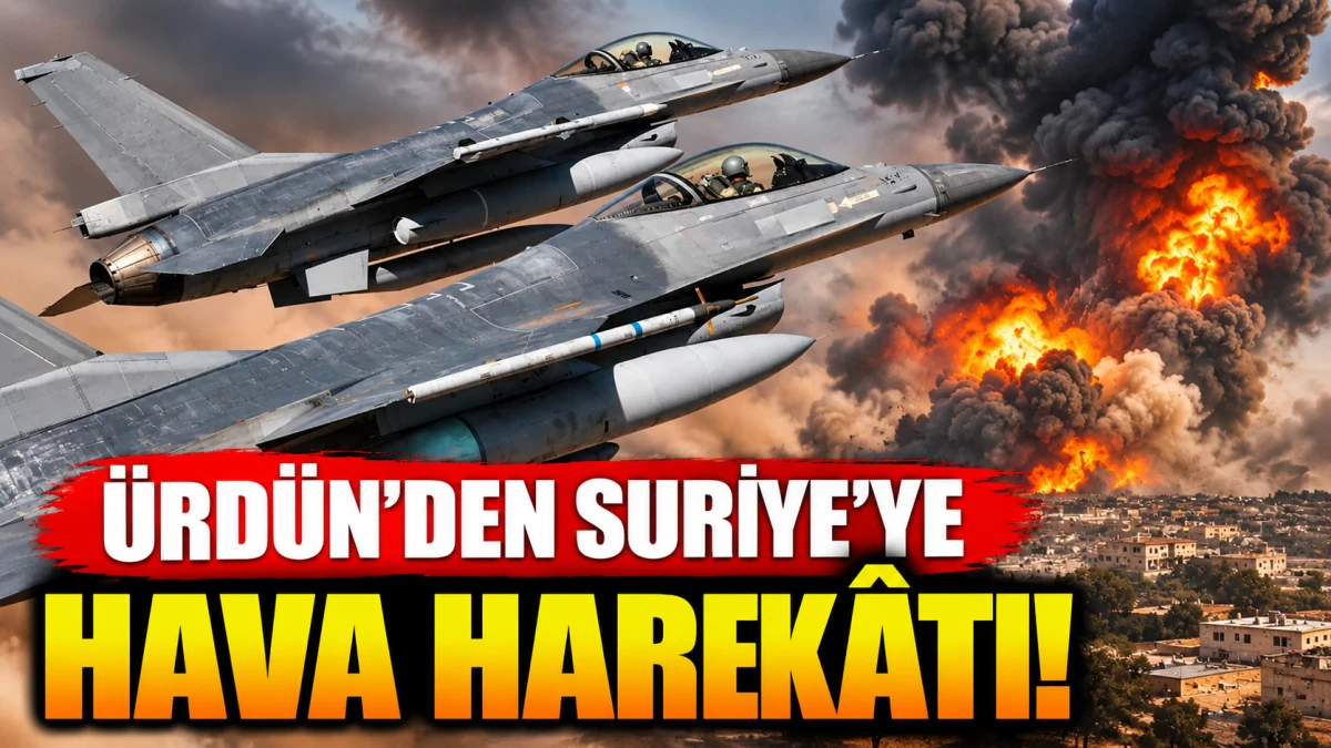 &Uuml;rd&uuml;n'den Suriye'ye hava saldırısı: Şam y&ouml;netiminden sivil kayıp a&ccedil;ıklaması